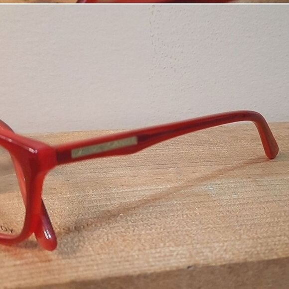 New RED Rx'able Eyeglass Frame, women full rim glasses, cat eye HC30 53-16-135 - Picture 5 of 5